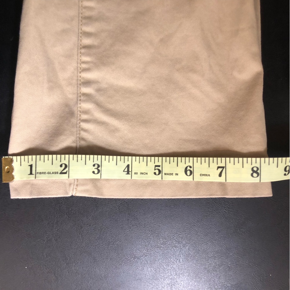 Missimo Tan Mid Rise Bootcut Pants - Picture 6 of 7